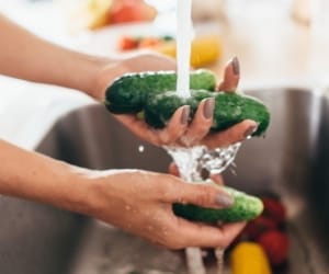 پاورپوینت آموزش سالم سازی سبزیجات